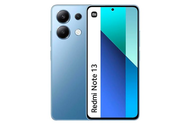 Xiaomi Redmi Note 13 4G avec écran AMOLED 6,67 pouces, caméra 108 MP.