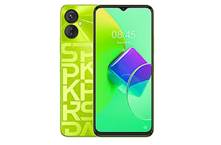 Tecno Spark 9 Pro avec écran 6,6 pouces Full HD+, caméra 50 MP.